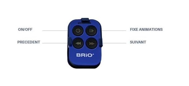 Afstandsbediening Brio A100 rc+