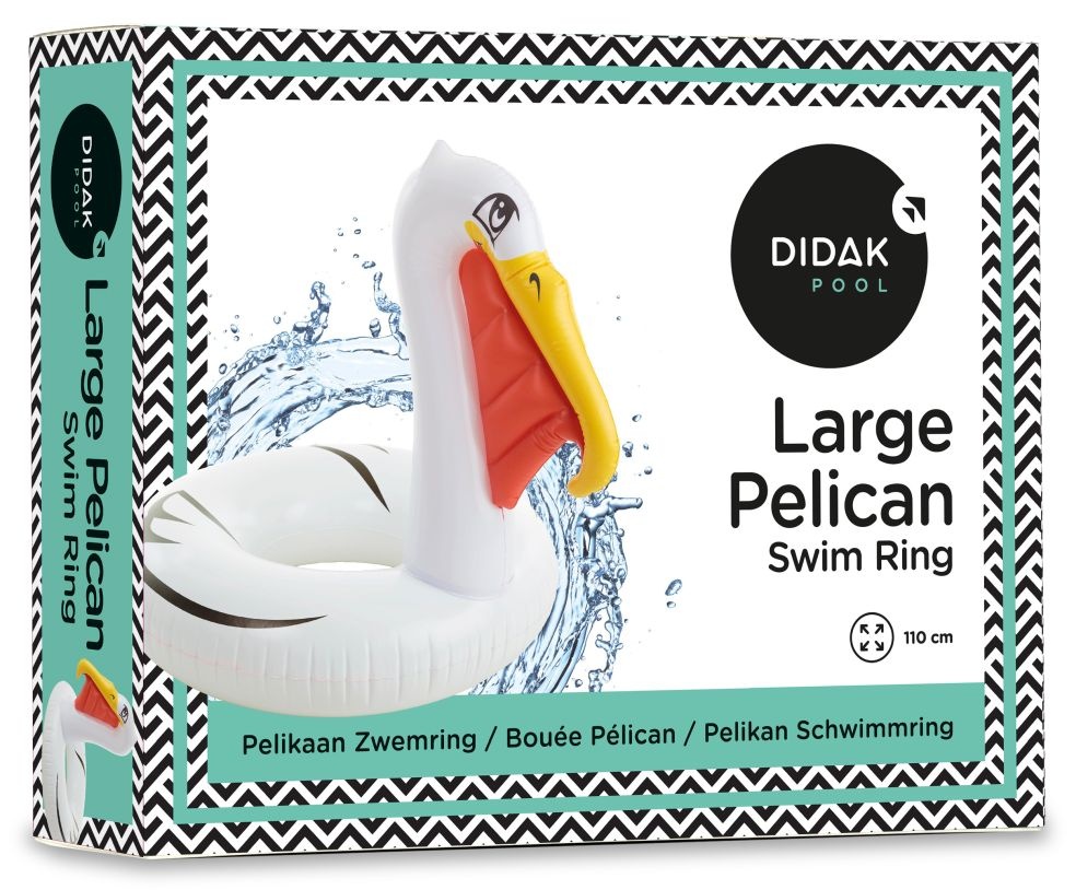Didak opblaasbare large pelican zwemband