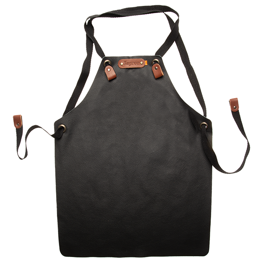 Leather kids apron