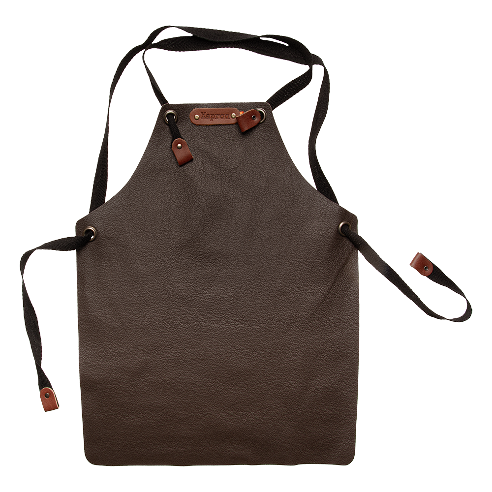 Leather kids apron
