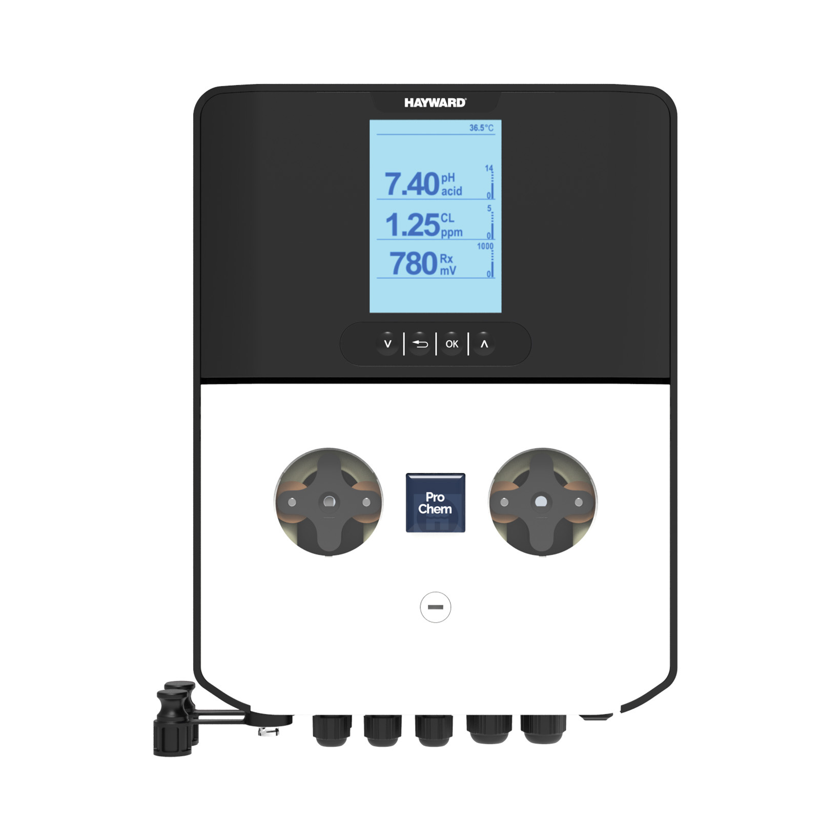 Hayward automatische doseersysteem Single pH/duo