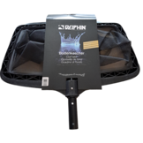 Delphin Bodemschepnet zwart kunstof