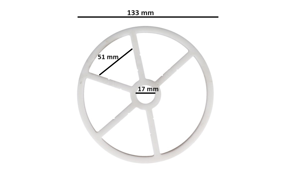Emaux sterpakking zeswegklep 1.5
