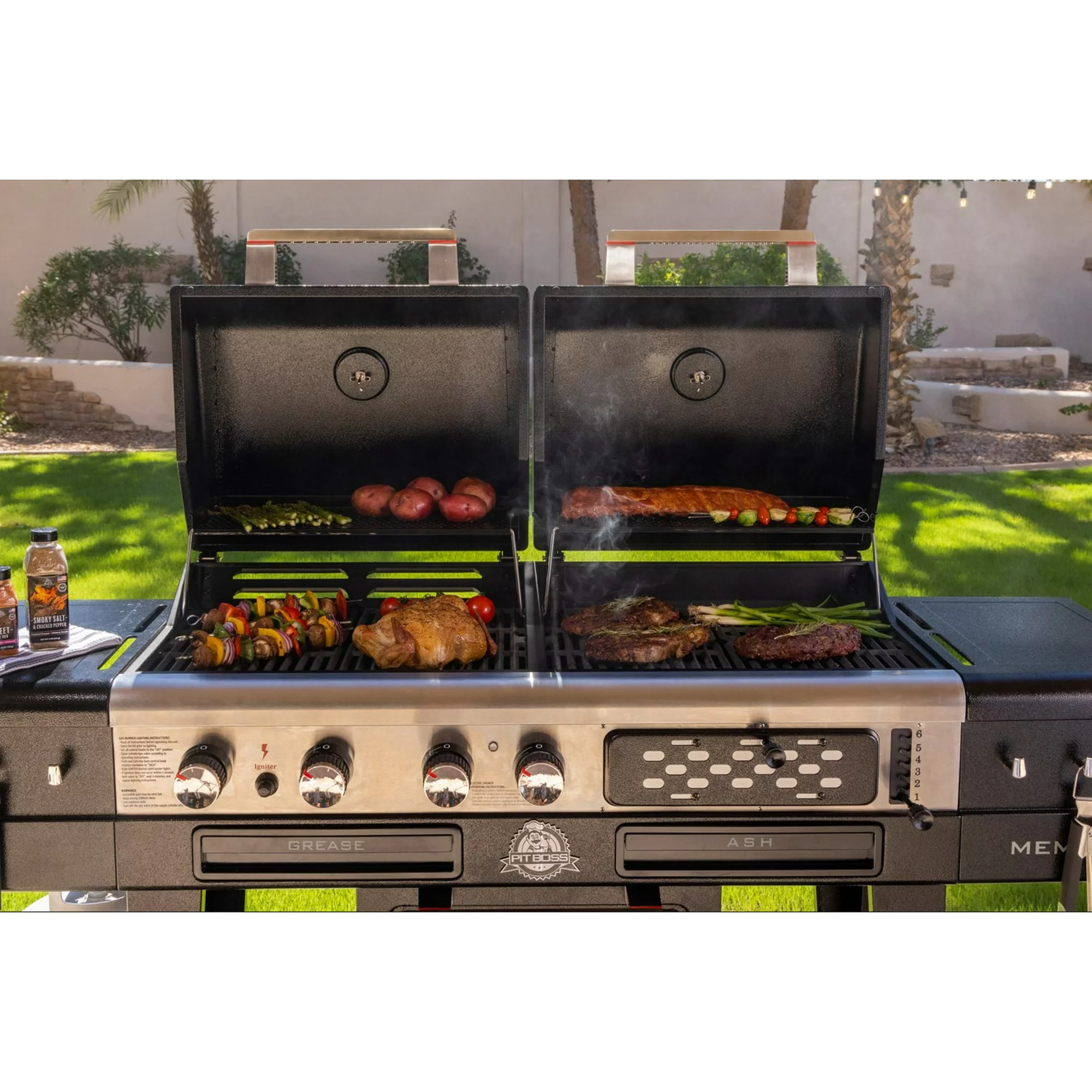 Pit Boss Memphis Ultimate 2.0 | Combi Grill 4-in-1