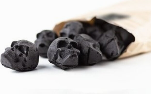 Skulls Doodskop briketten 15 stuks - houtskool