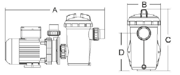 Poolstyle SD 2 zwembadpomp