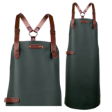 Bovine Leather long apron schort incl.  shoulderstraps- 89/70