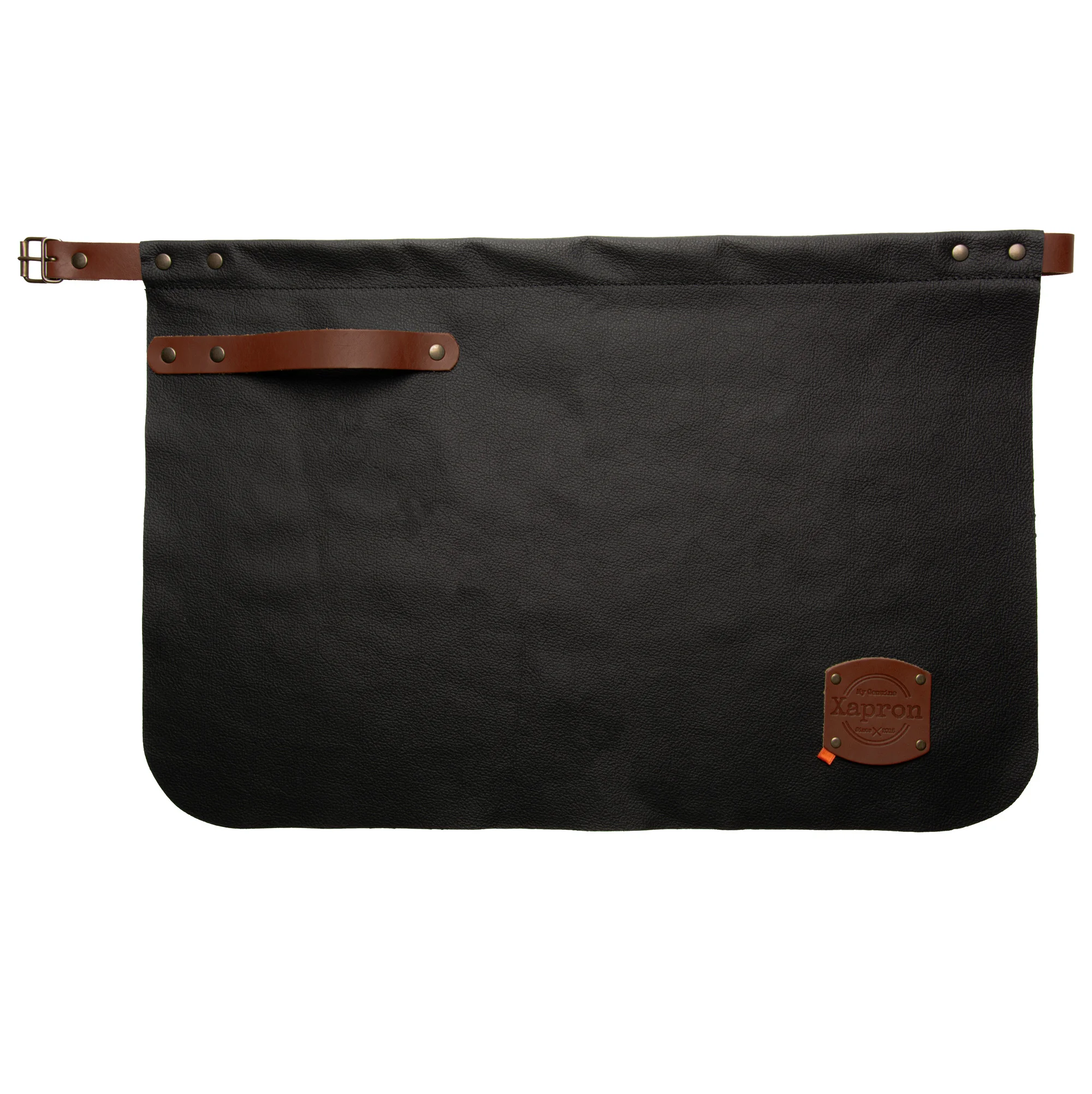 Leather short apron / waiststraps