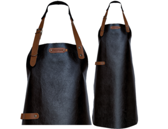 New York Leather long apron schort incl. neckstraps 82/60