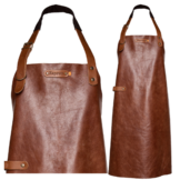 New York Leather long apron schort incl. neckstraps 82/60