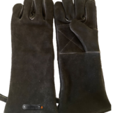 Madrid bbq leren handschoenen met vingers