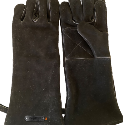 Madrid bbq leren handschoenen met vingers