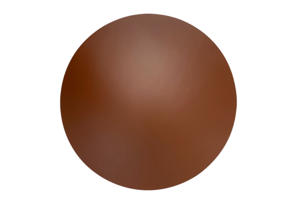 Mistral Leren placemat rond - 1 stuk