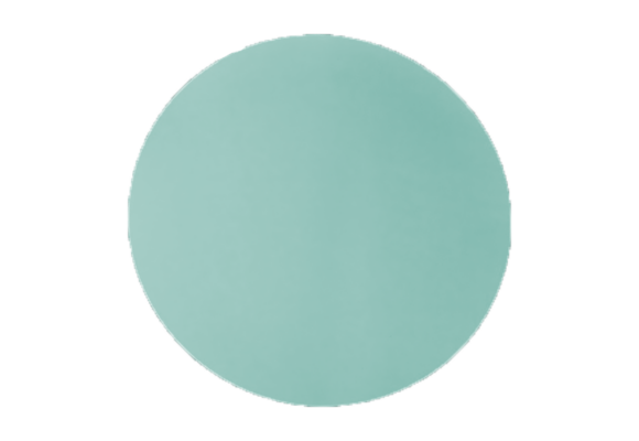Mistral Leren placemat rond - 1 stuk