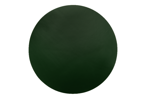 Mistral Leren placemat rond - 1 stuk