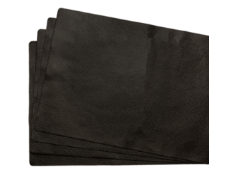 Bovine placemat leren rechthoekig (4 stuks)