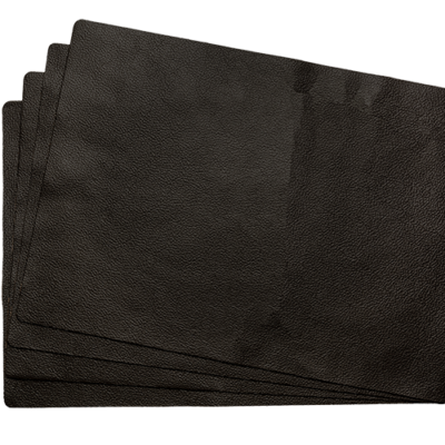 Bovine placemat leren rechthoekig (4 stuks)