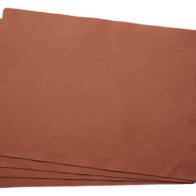 Bovine placemat leren rechthoekig (4 stuks)