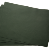 Bovine placemat leren rechthoekig (4 stuks)