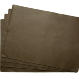 Bovine placemat leren rechthoekig (4 stuks)