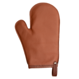 Bovine leren oven glove met duim