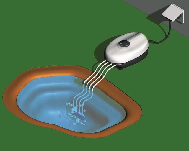 Heissner vijver outdoor luchtpomp 240 ltr/u