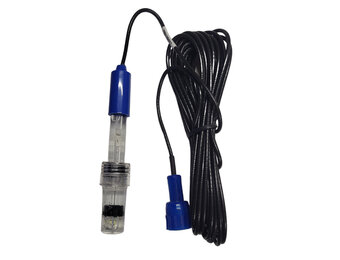 pH electrode 120 x12 mm met 3 meter aansluitkabel BNC