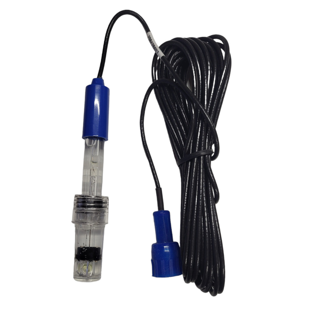 pH electrode 120 x12 mm met 3 meter aansluitkabel BNC