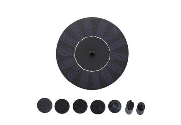 Heissner solar fontein set 150 ltr/u