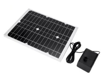 Heissner solar fontein pomp set 150 l/u