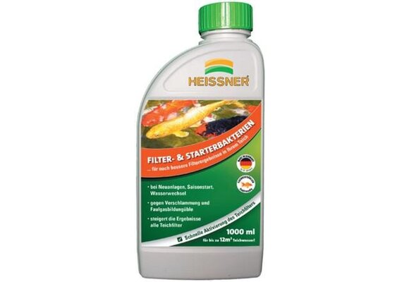 Heissner vijver filter & startbacteriën 1 ltr
