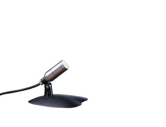 Heissner spot 1W warm wit metaal