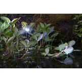 Heissner spot 1W warm wit metaal