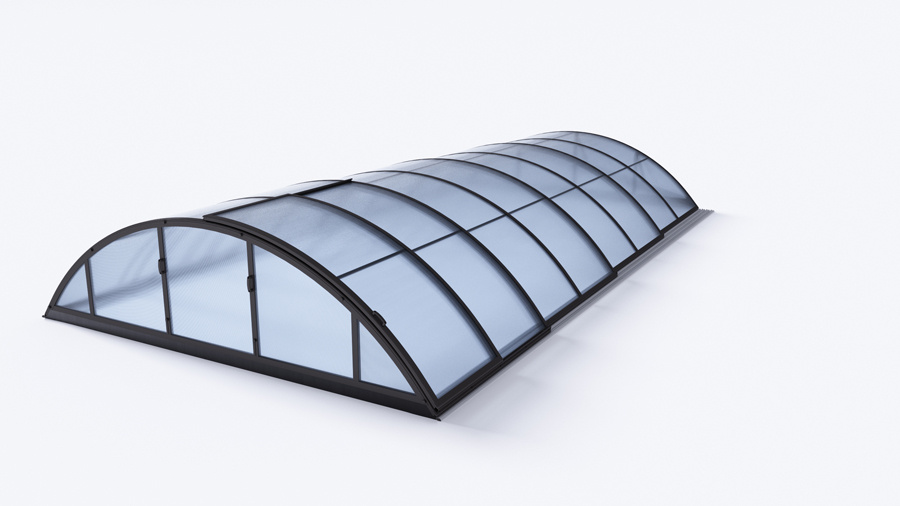 Albixon Klasik zwembadoverkapping standaard maten