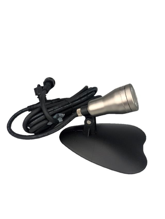 Heissner spot 3W RGB metaal