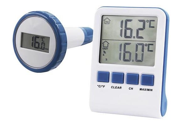 Summer fun thermometer digitaal