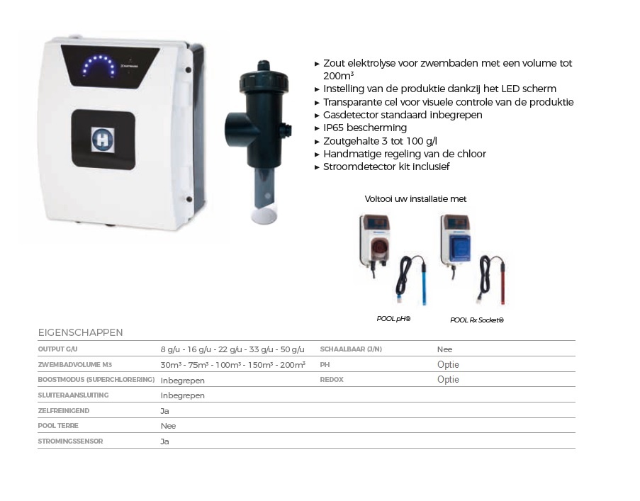 Hayward AquaRite® Flo zoutelektrolyse