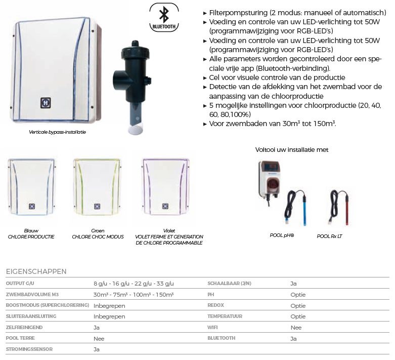 Hayward Salt & Swim 2.0 Plus  - Diverse varianten
