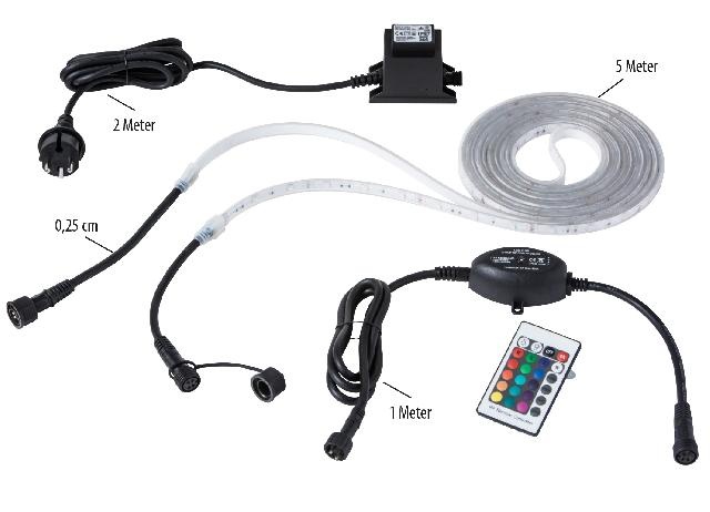 Heissner spot vijver onderwater smart light LED lint RGB set