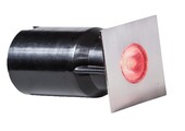 Heissner spot vlonderverlichting 3W RGB RVS vierkant