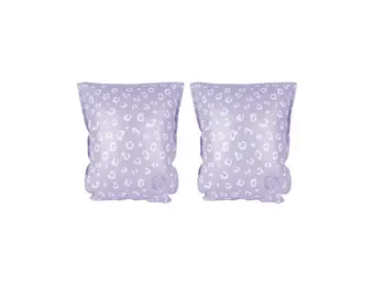 Zwembandjes Lila Panterprint 2-6 jaar