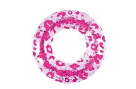 Zwemband Neon panterprint 90 cm