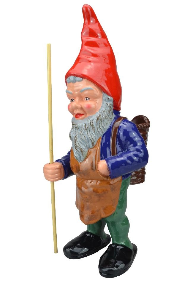 Heissner tuinkabouter Waldfried met korf