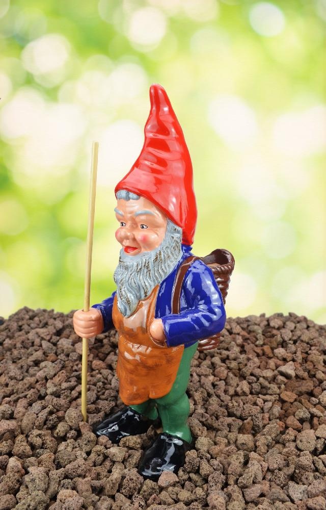 Heissner tuinkabouter Waldfried met korf