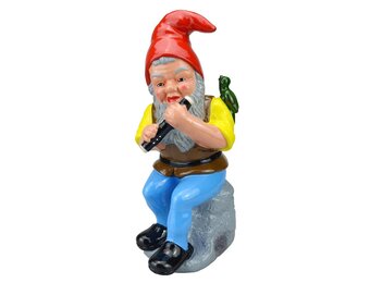 Heissner tuinkabouter Wedelin met fluit