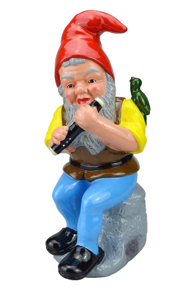 Heissner tuinkabouter Wedelin met fluit