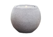 Heissner terras fontein ball LED graniet