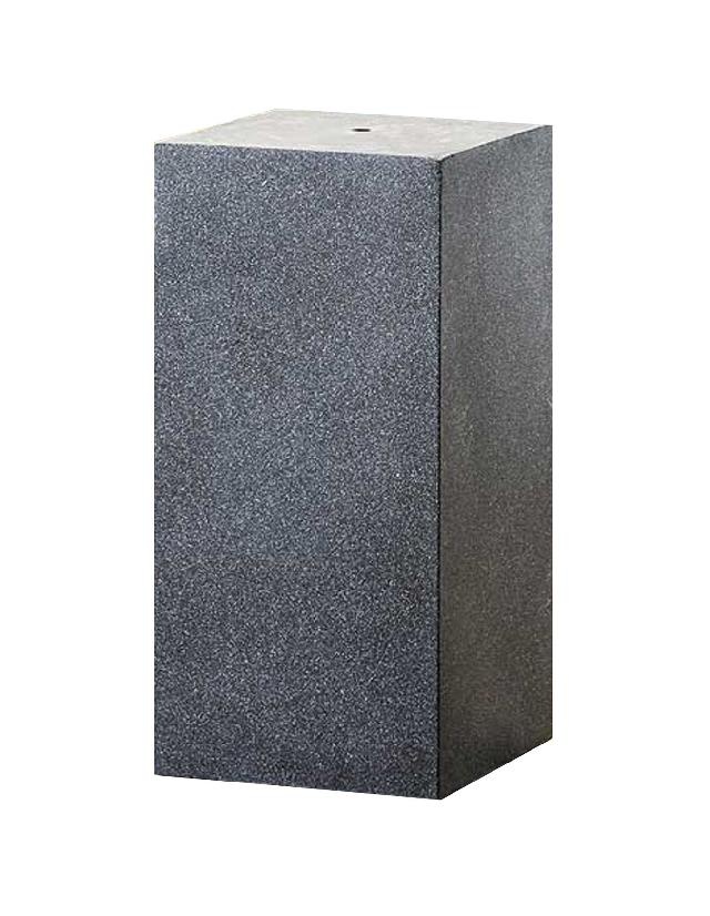 Heissner terras fontein sokkel toren zwart