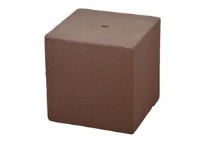 Heissner terras fontein sokkel kubus roest