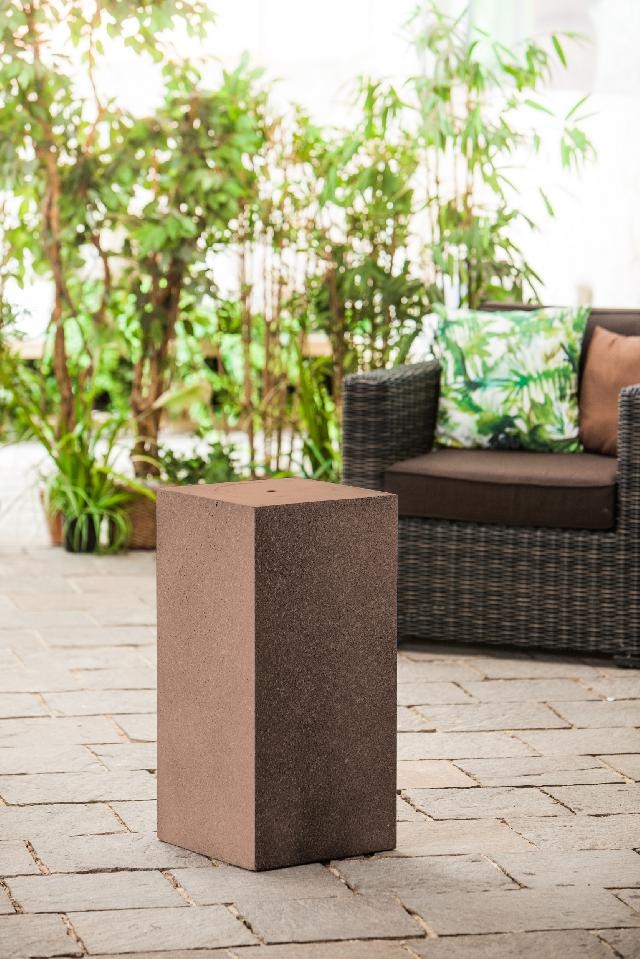 Heissner terras fontein sokkel toren roest